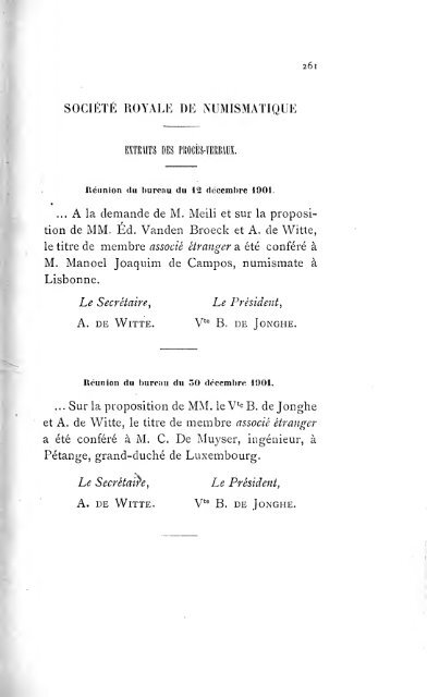 Revue belge de numismatique et de sigillographie