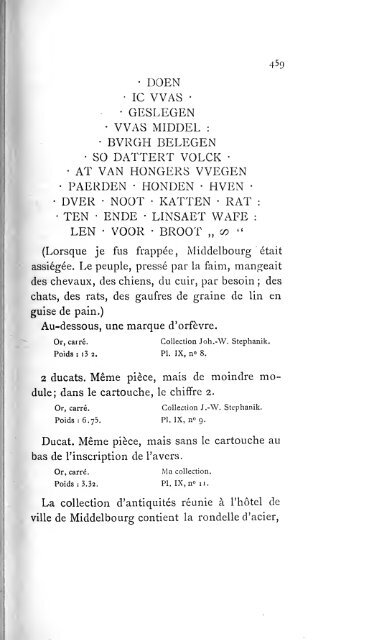 Revue belge de numismatique et de sigillographie