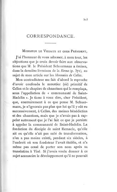 Revue belge de numismatique et de sigillographie