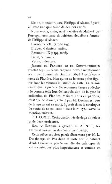 Revue belge de numismatique et de sigillographie