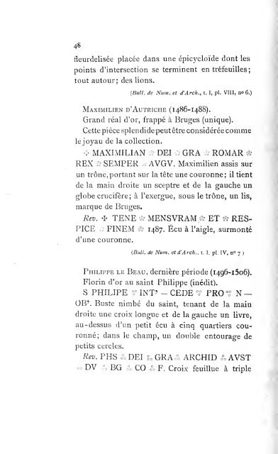 Revue belge de numismatique et de sigillographie