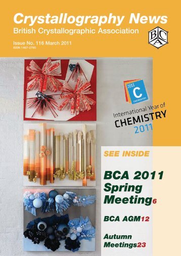 Crystallography News - British Crystallographic Association