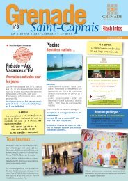 Télécharger le Flash Info - Mairie de Grenade sur Garonne