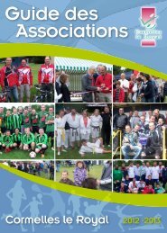 Guide des Associations - Cormelles le Royal