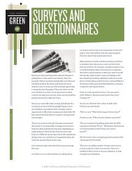 QuEST Survey - Cru Press Green