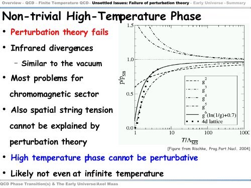 QCD phase transition in the early universe - Theory Center