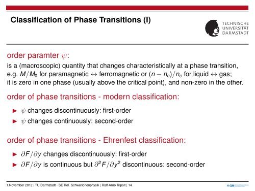 The QCD Phase Diagram - Theory Center