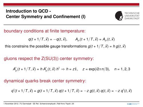 The QCD Phase Diagram - Theory Center