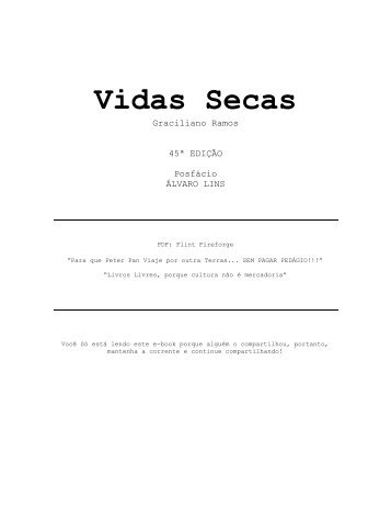 Graciliano ramos - vidas secas (livro completo)