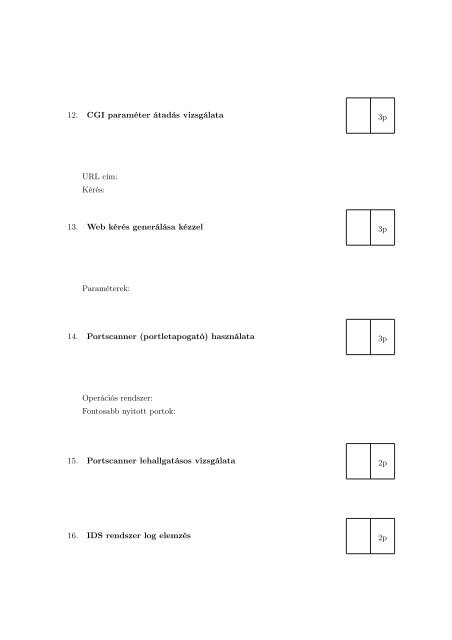 Hálózati protokollok vizsgálata lehallgatással Mérési jegyzőkönyv