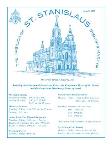 June 9 - Basilica of Saint Stanislaus