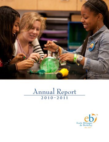 Annual Report - Ecole Bilingue de Berkeley