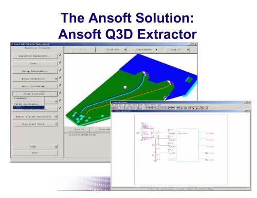 Ansoft Q3D Extractor