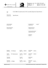 (CGS) Assembly Requirement Specification - Astrium ST Service ...