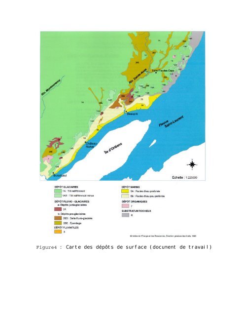 PQRDA1 Les terres cultivées de la MRC de la Côte-de-Beaupré