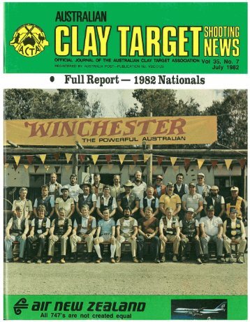 V35 #7 Jul 1982 - Australian Clay Target Association