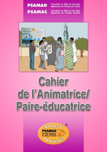 Cahier de l'Animatrice/Paire-éducatrice PSAMAO / PSAMAC