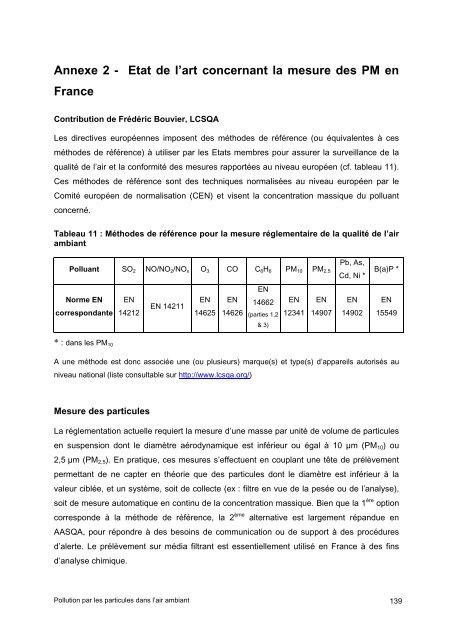 Pollution par les particules dans l'air ambiant - Haut Conseil de la ...