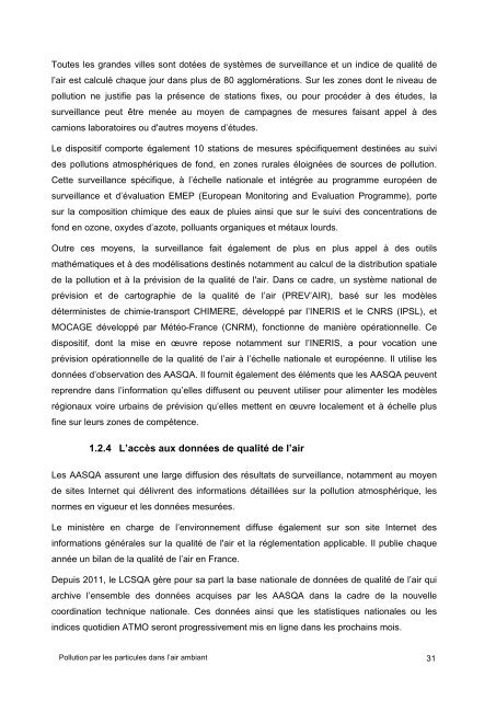 Pollution par les particules dans l'air ambiant - Haut Conseil de la ...