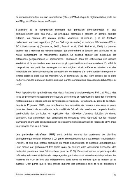 Pollution par les particules dans l'air ambiant - Haut Conseil de la ...