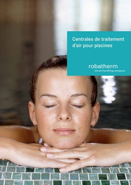 Centrales de traitement d'air pour piscines - robatherm