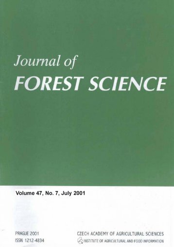 journal of forest science