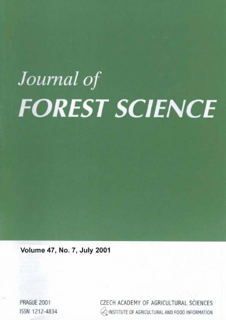 journal of forest science