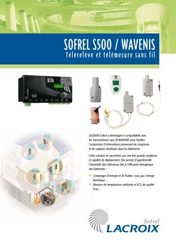 S500 / sondes sans fil - Sofrel