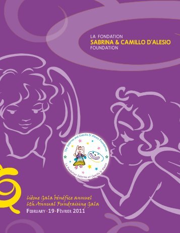 télécharger le document (pdf) - The Sabrina & Camillo D'Alesio ...