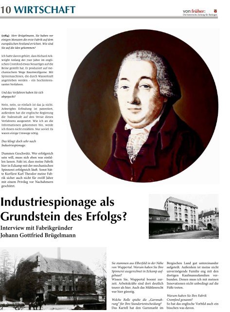 Historische Zeitung für die Stadt Ratingen