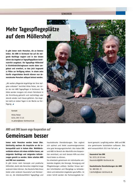 Ausgabe 49 2/2012 - Arbeiterwohlfahrt Unterbezirk Dortmund