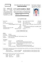 Mr. Nguyễn Tấn Tiến - Đại học Quốc tế