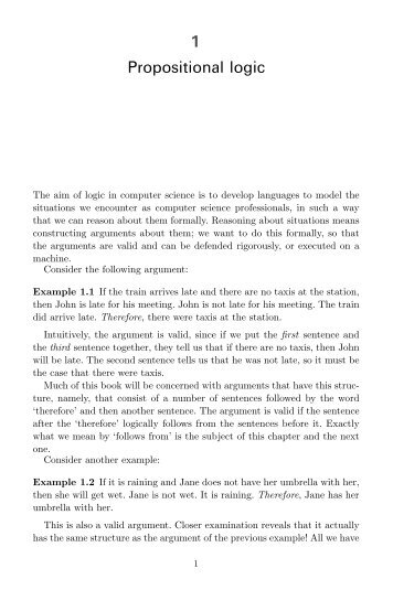 1 Propositional logic - cs.unsyiah.ac.id.