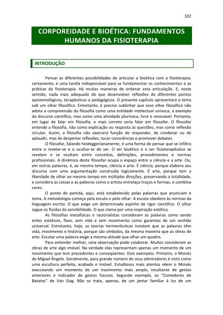 8. Corporeidade e bioética