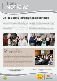 Colaboradores homenageiam Moacir Bogo - Gidion