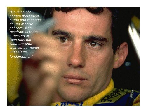 Homenagem a Ayrton Senna