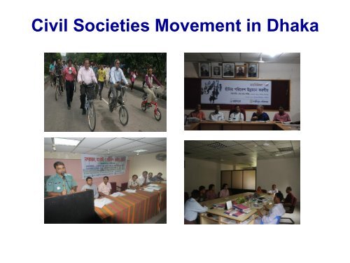 Mobility challenges in Dhaka and initiatives