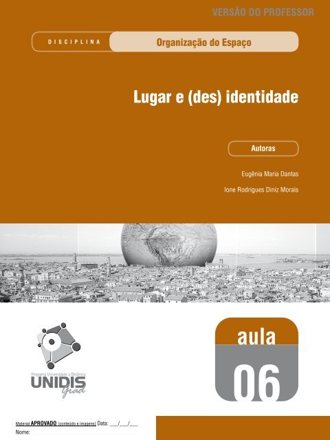 Lugar e (des) identidade