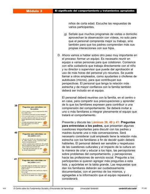 Intervenciones individualizadas para bebés y niños de 1 y 2 años ...