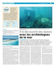 À la découverte des épaves avec les archéologues de la mer - TAAF