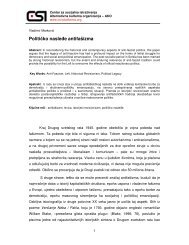 Markovic final 2011.pdf - Centar za socijalna istraživanja