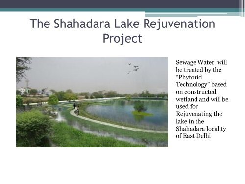 Lake Rejuvenation - Centre for Science and Environment