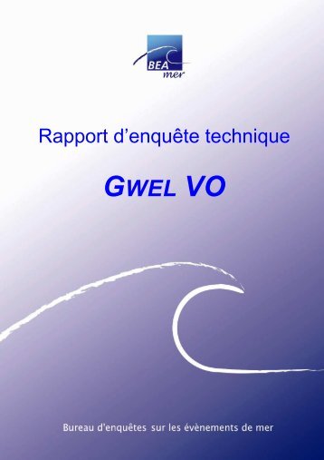 GWEL VO - Bureau Enquêtes Accidents de mer