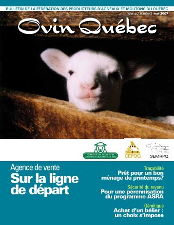 Édition Avril 2007 - Fédération des producteurs d'agneaux et ...