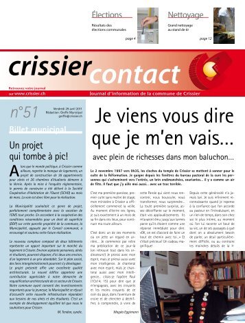 Avril 2011 - Crissier