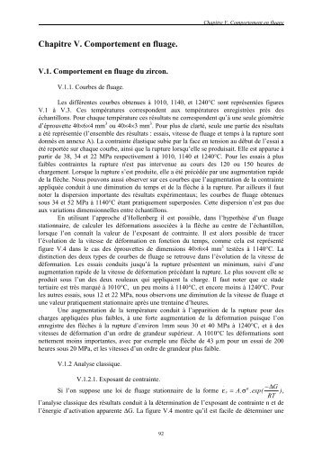 Chap. V. Comportement en fluage - Doc'INSA