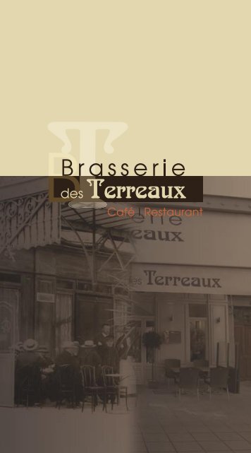 Téléchargez la Carte de la Brasserie des Terreaux