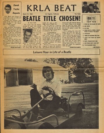KRLA Beat March 31, 1965