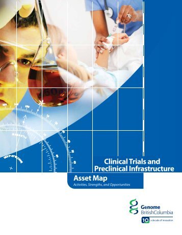 Clinical Trials and Preclinical Infrastructure Asset Map - Genome BC