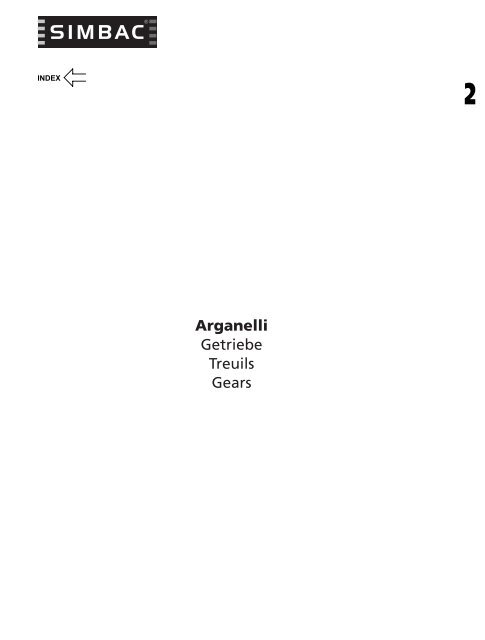 Arganelli Getriebe Treuils Gears - SIMU US